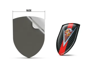 Cadillac Harzaufkleber Custom Design Edle Dome Labels